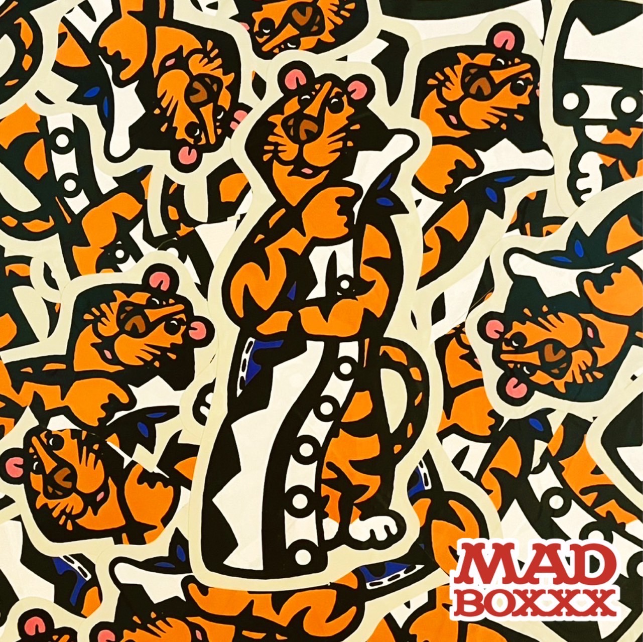 人気グラフィティライター、PUTSとDF.SQEZによる二人展が栄・ MADBOXXX