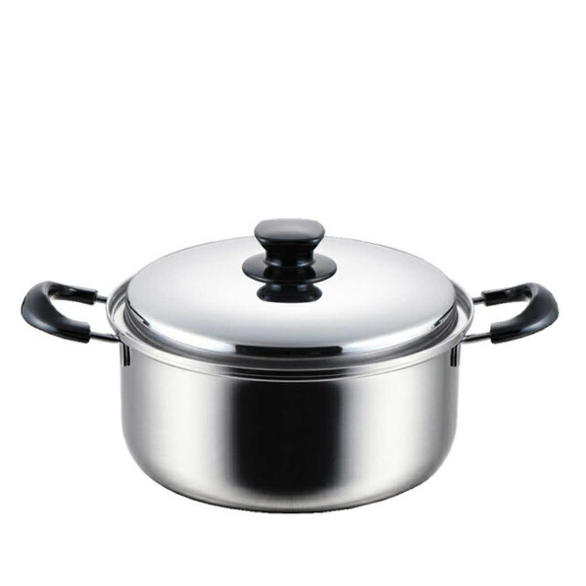 両手鍋 24cm IH対応 インテグレート ステンレス 日本製 （ IH ガス火