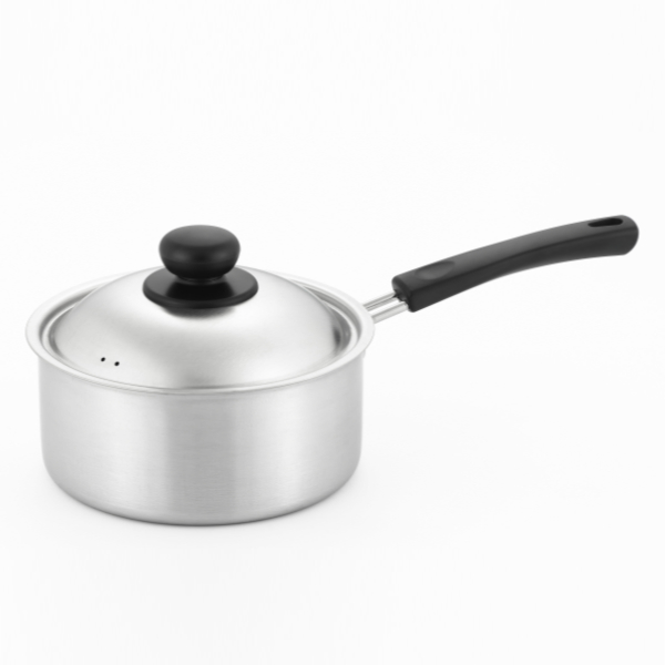 片手鍋 18cm IH対応 蓋付き COOK EASY 日本製 （ ガス火対応 直火 ふた