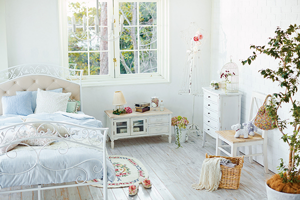 dショッピング |テレビ台 幅90cm 姫系 シャビーテイスト 完成品