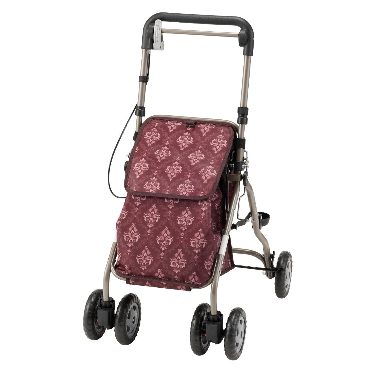 dショッピング |シルバーカー ミドルタイプ ウェルキャリー 高さ調節