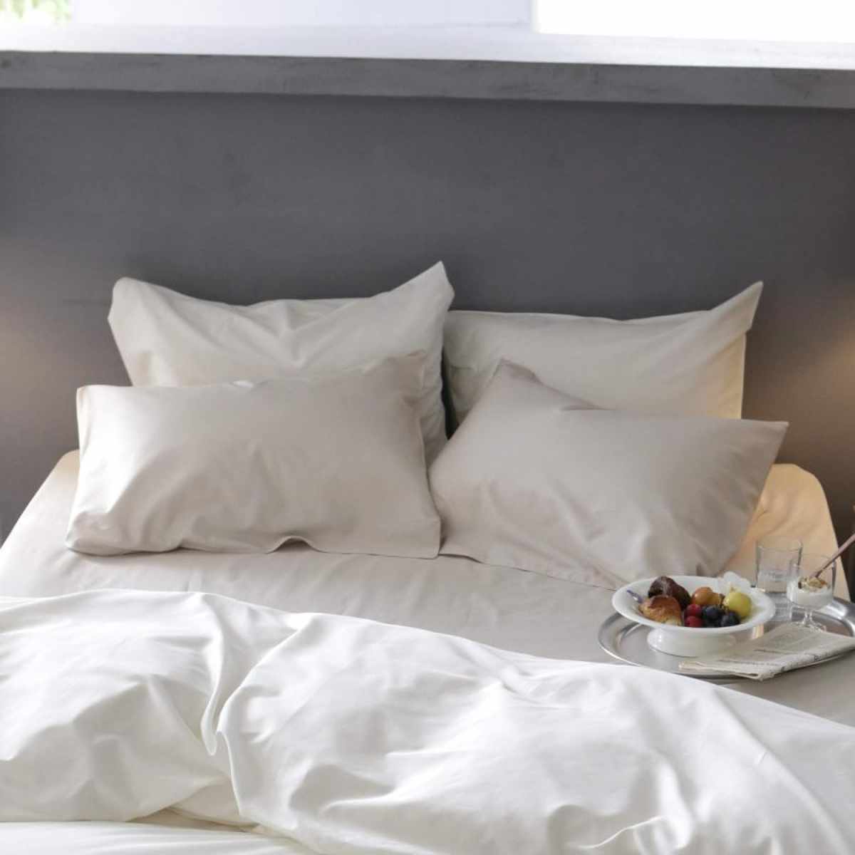 枕カバー Fab the Home 43×63cm用 ファインコットン エジプシャン 綿