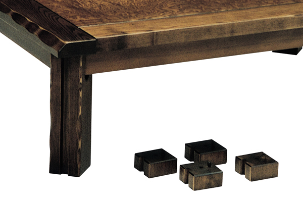 座卓 幅120cm 継ぎ脚付き 家具調こたつ かすみ 木製 日本製 （ こたつ