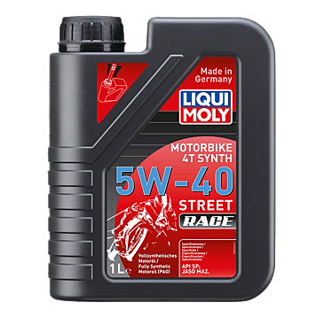 Motorbike 4T Synth 5W-40 Street Race | LIQUI MOLY