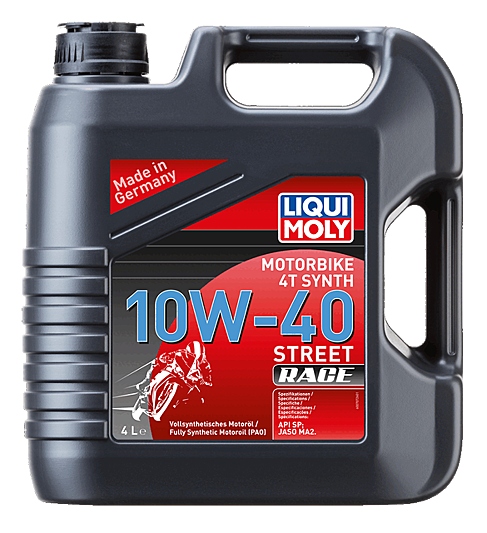 Motorbike 4T Synth 10W-40 Street Race | LIQUI MOLY