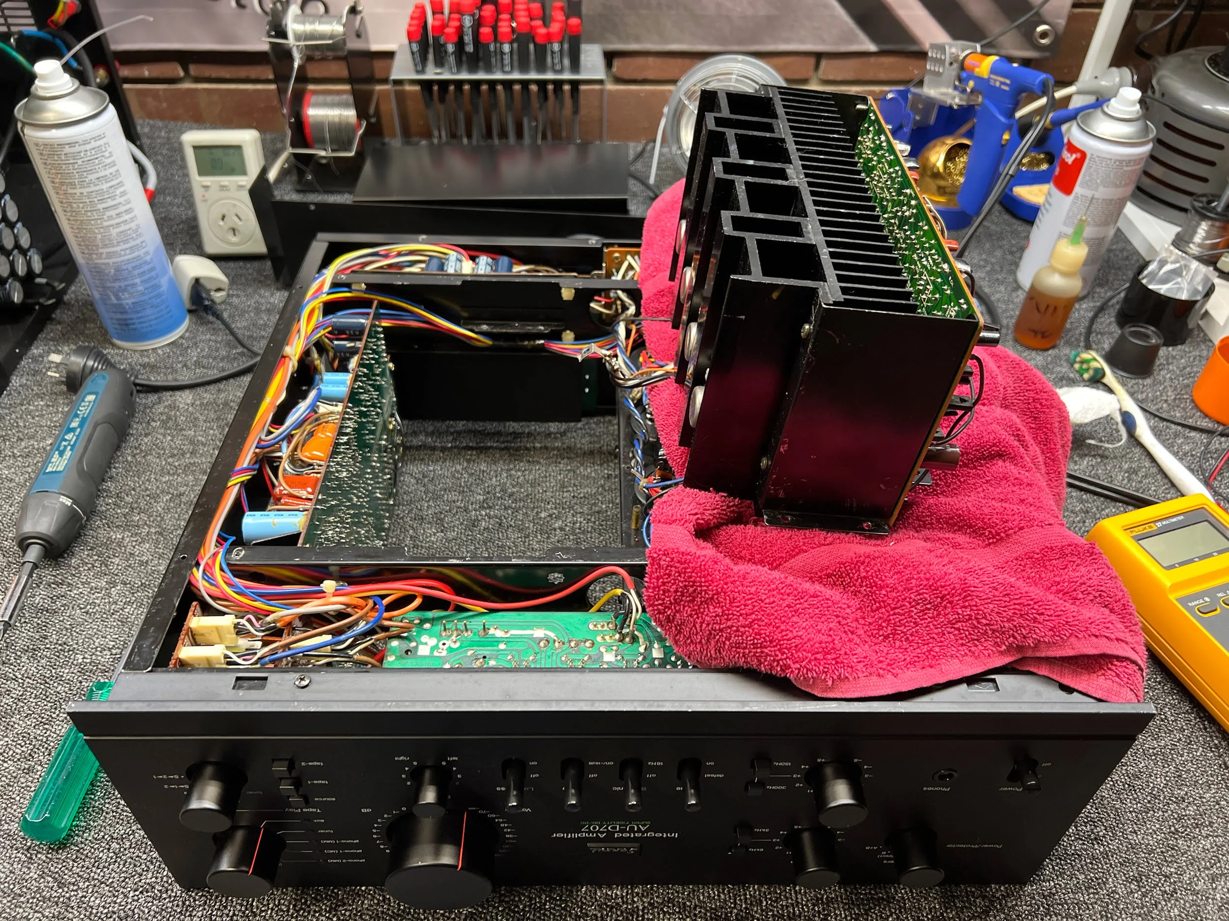 Sansui AU-D707/AU-819 Repair & Review | LiQUiD AUDiO