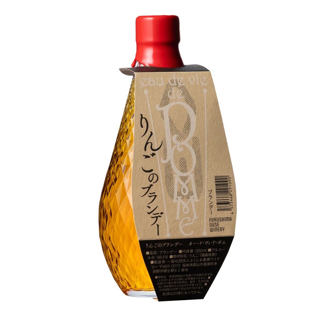逢瀬ワイナリー りんごのブランデー オー・ド・ヴィ・ド・ポム 500ml