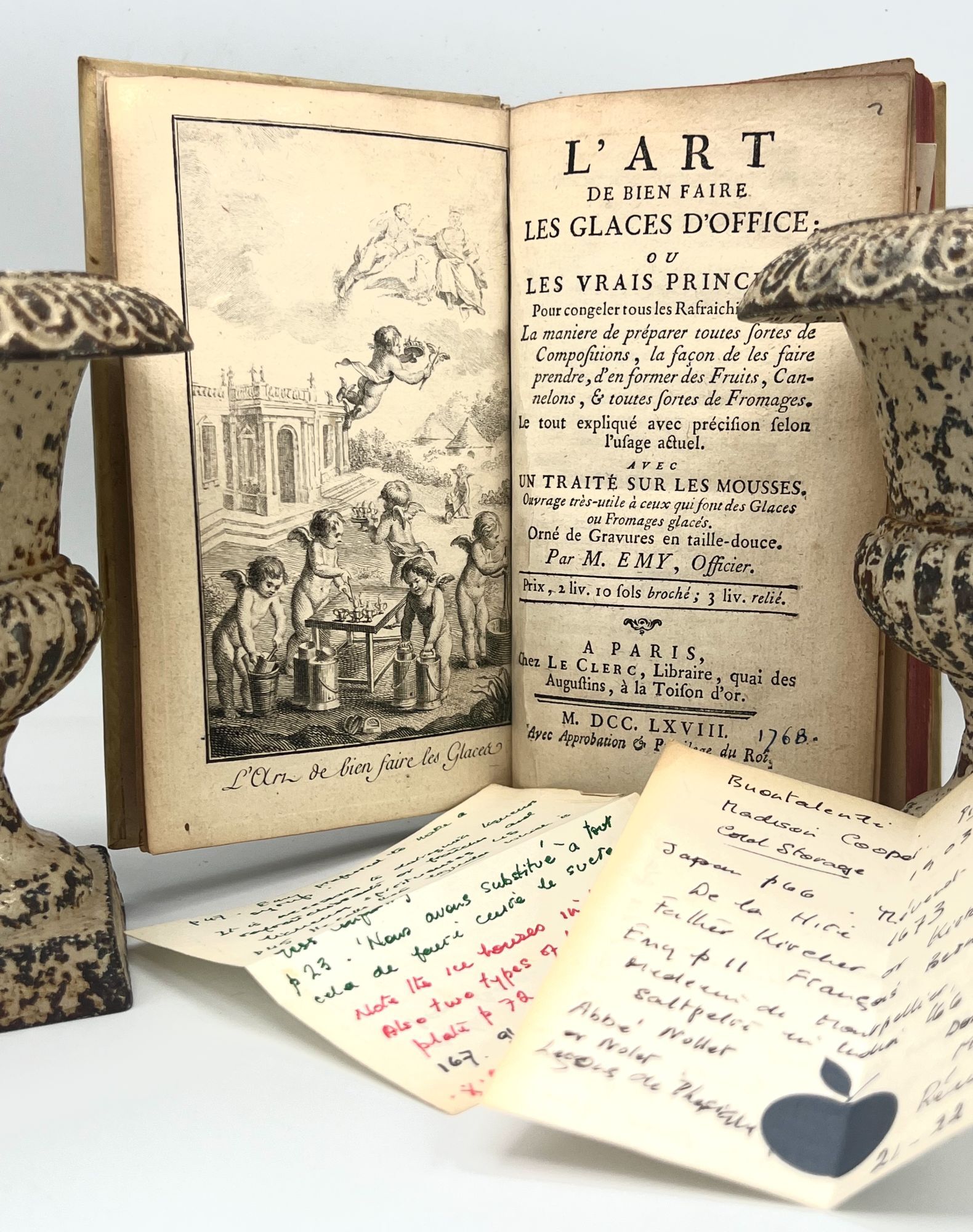 L' ART DE BIEN FAIRE LES GLACES D'OFFICE;; OU LES VRAIS PRINCIPES