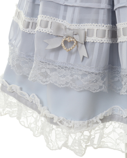 シアーチェックエプロンフリルワンピース ｜ LIZ LISA（リズリサ）公式