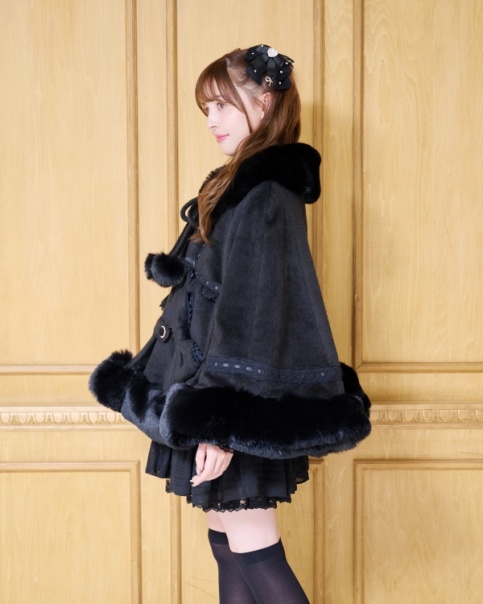 シャギーツインリボンポンチョ ｜ LIZ LISA（リズリサ）公式通販