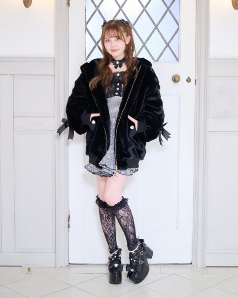 リボンうさみみファーブルゾン ｜ LIZ LISA（リズリサ）公式通販