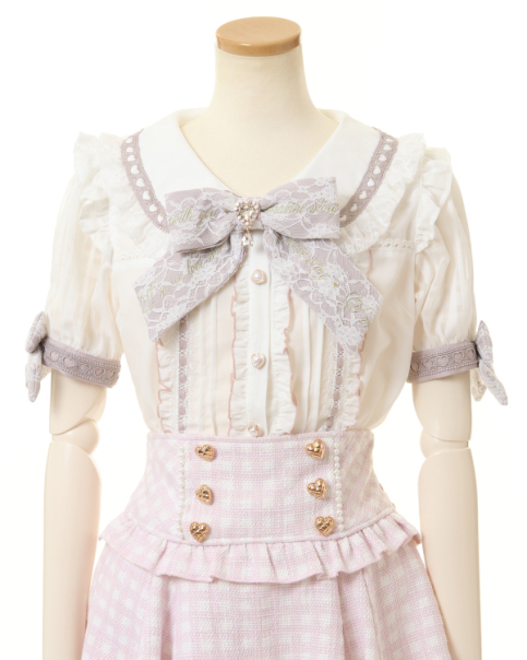 ハートレース襟ブラウス ｜ LIZ LISA（リズリサ）公式通販 ｜ Tokyo