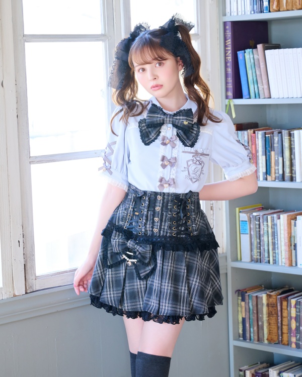 ワンサイドリボンチェックスカパン ｜ LIZ LISA（リズリサ）公式通販