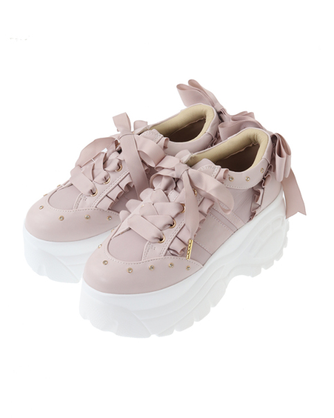 フロントビジュー厚底スニーカー ｜ LIZ LISA（リズリサ）公式通販