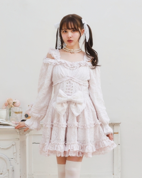 肩あきレースワンピース ｜ LIZ LISA（リズリサ）公式通販 ｜ Tokyo