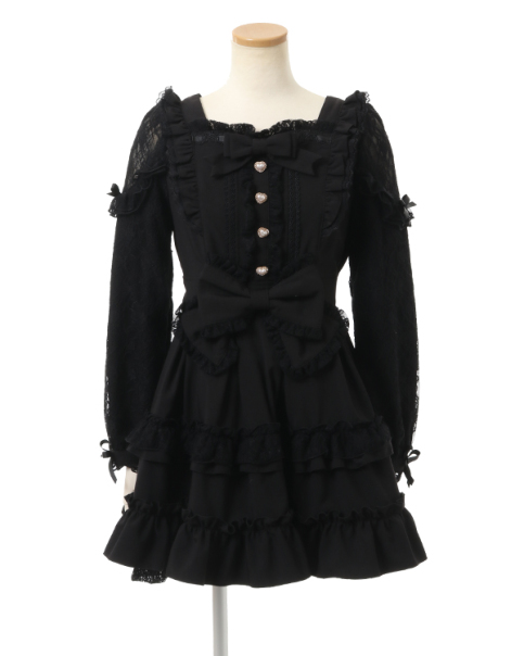 ティアラリボンティアードワンピース ｜ LIZ LISA（リズリサ）公式通販