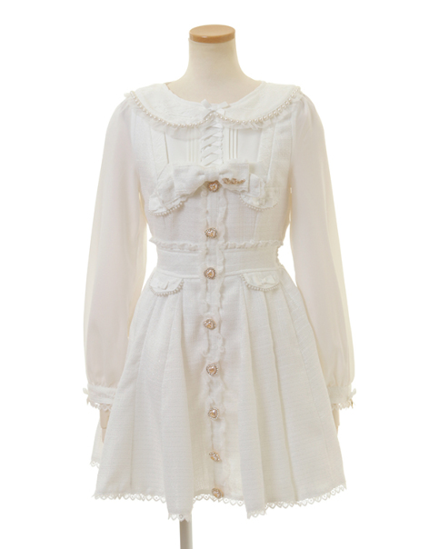 リボンツイードサーキュラーワンピース ｜ LIZ LISA（リズリサ）公式