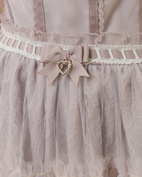 チュールフリルワンピース ｜ LIZ LISA（リズリサ）公式通販 ｜ Tokyo