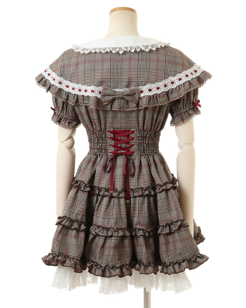 チェックリボンケープワンピース ｜ LIZ LISA（リズリサ）公式通販