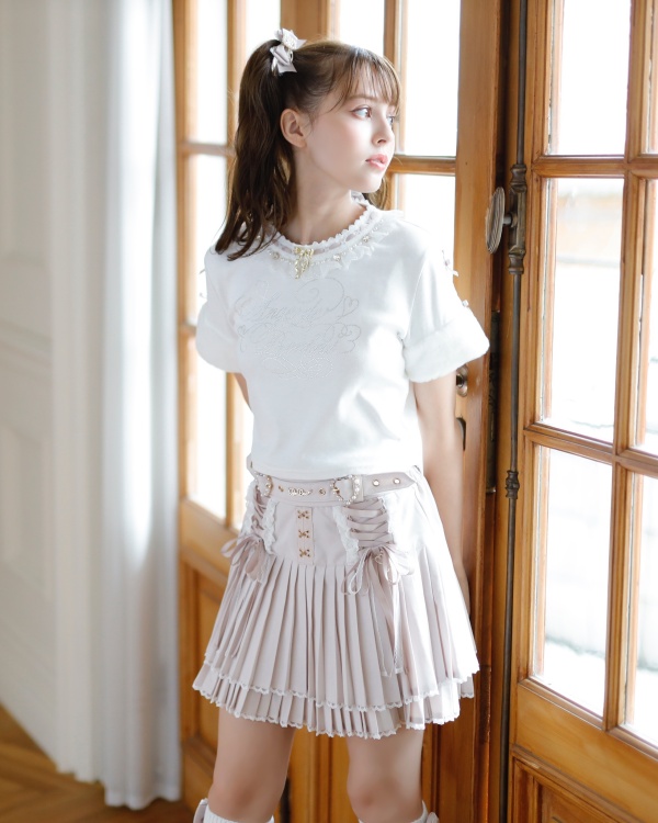 スピンドルダブルプリーツスカート ｜ LIZ LISA（リズリサ）公式通販