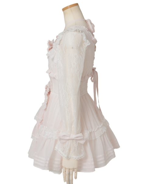 フロントティアードシフォンワンピース ｜ LIZ LISA（リズリサ）公式