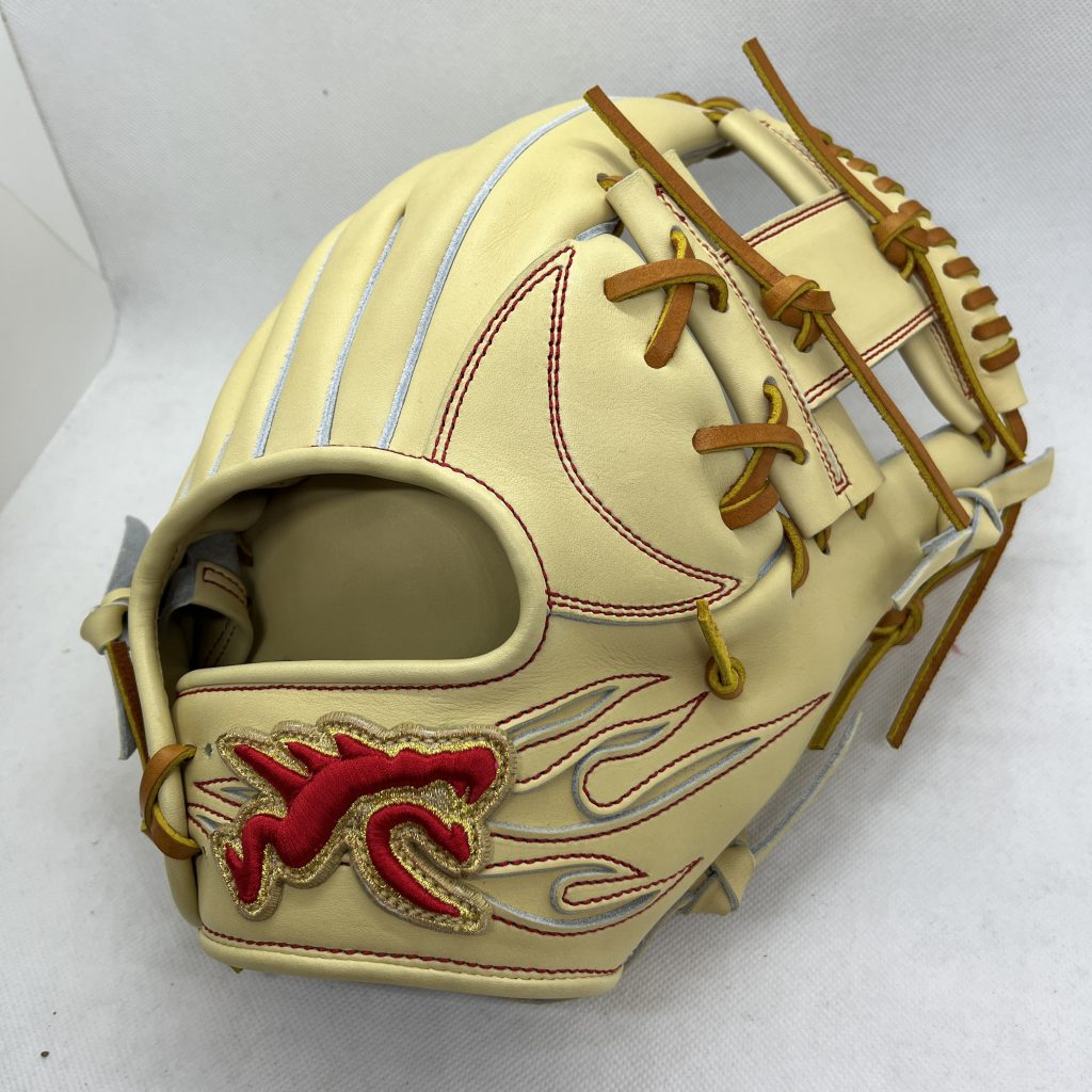 RYU硬式内野手用 キャメルXタン紐 高校野球仕様 - ナカムラスポーツ