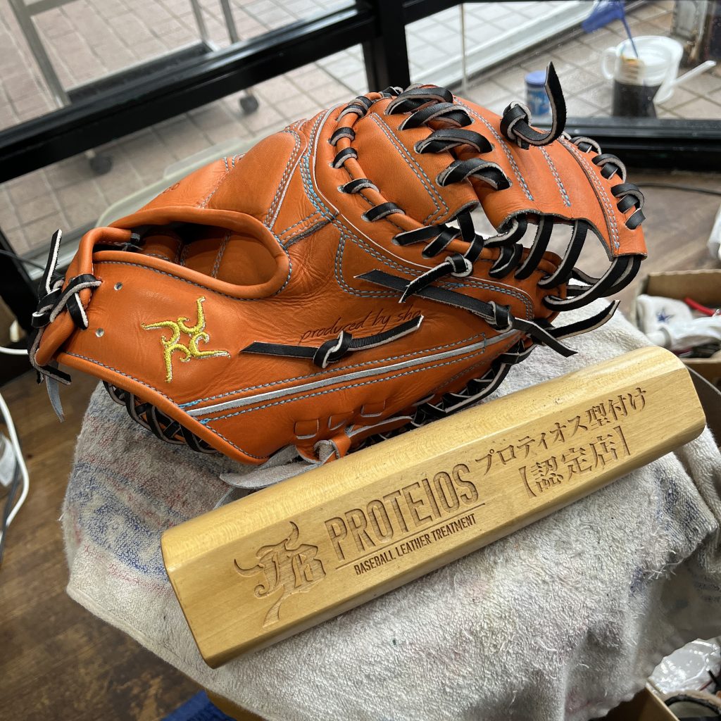 要ミット2025年モデル型付け仕上がりました かなり攻めたコンセプトの