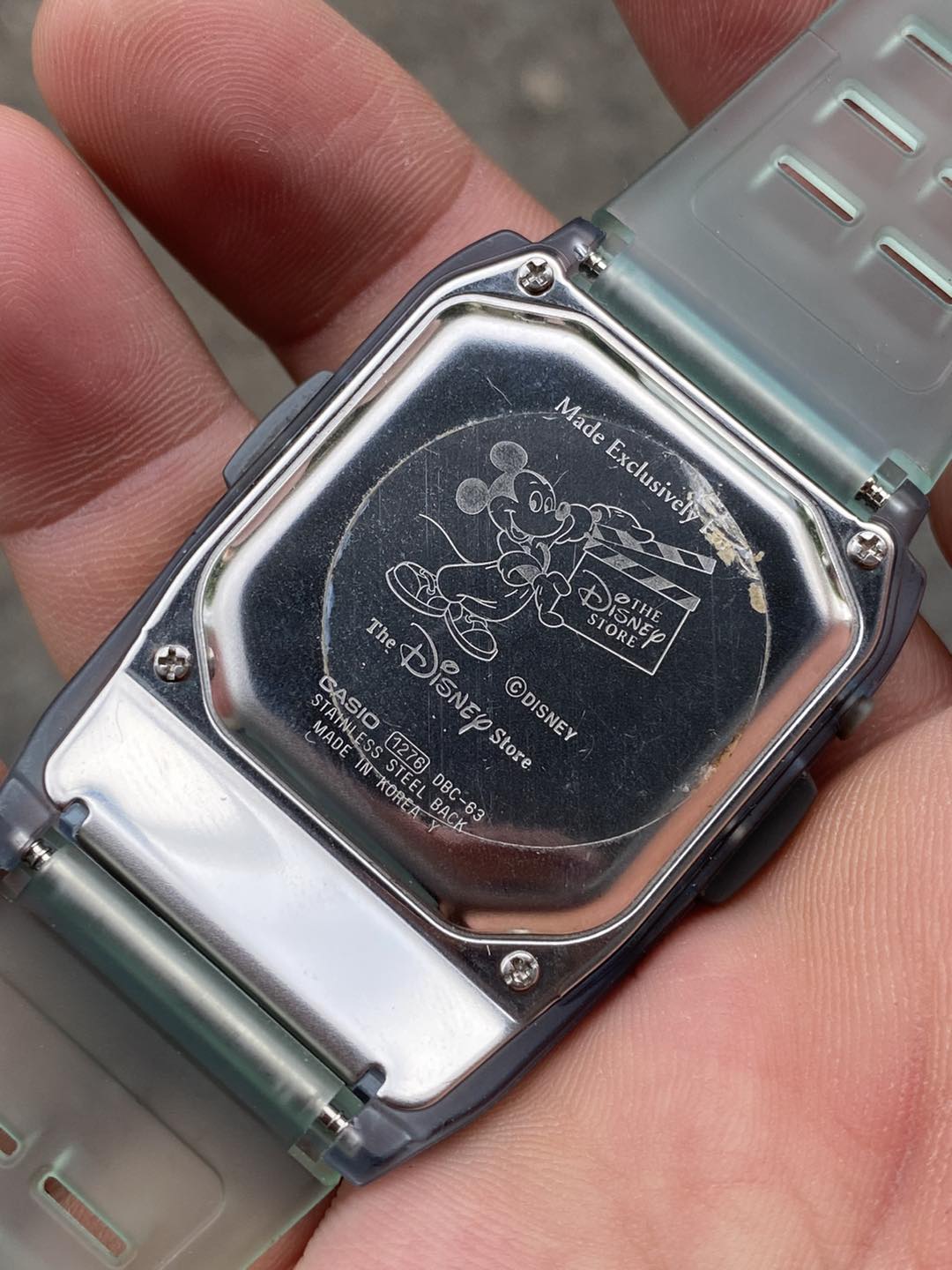 VINTAGE CASIO DIGITAL CALCULATOR WATCH TELEMEMO 50 ILLUMINATOR DBC