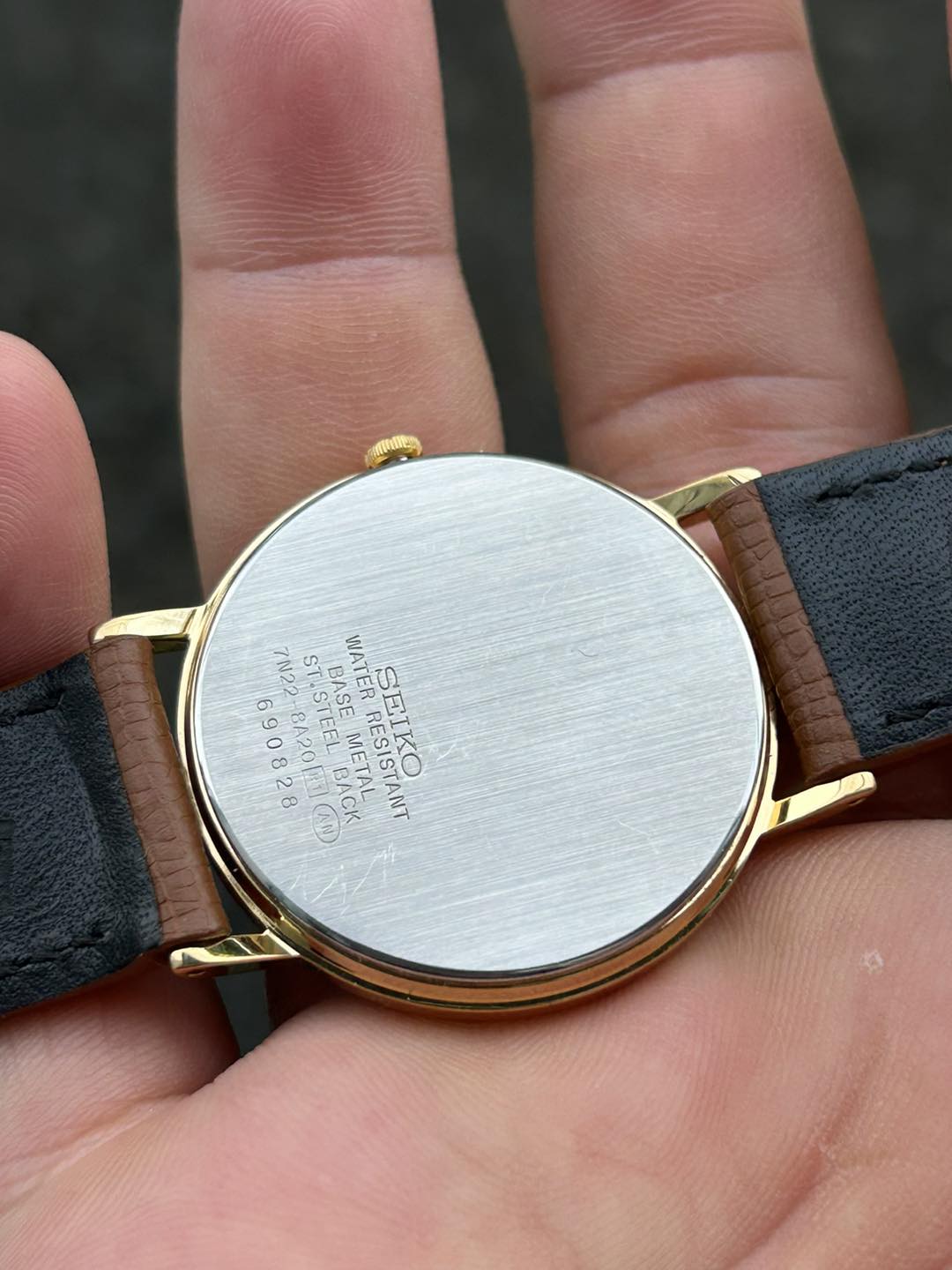 Seiko Mens Quartz Watch 7N22-8A20 Nagano 1998 The XVIII Olympic