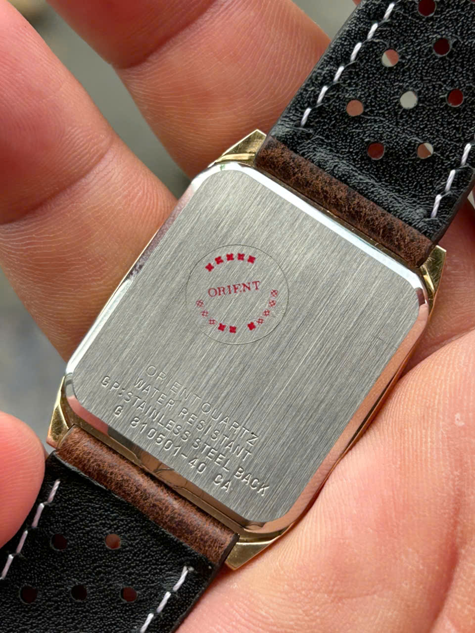 Vintage ORIENT Alarm Chronograph Digital Men's Watch G 810501-40