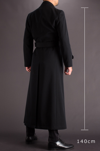 着丈の長いメンズコート販売店舗 東京｜ナポレオンコート 140【ロング