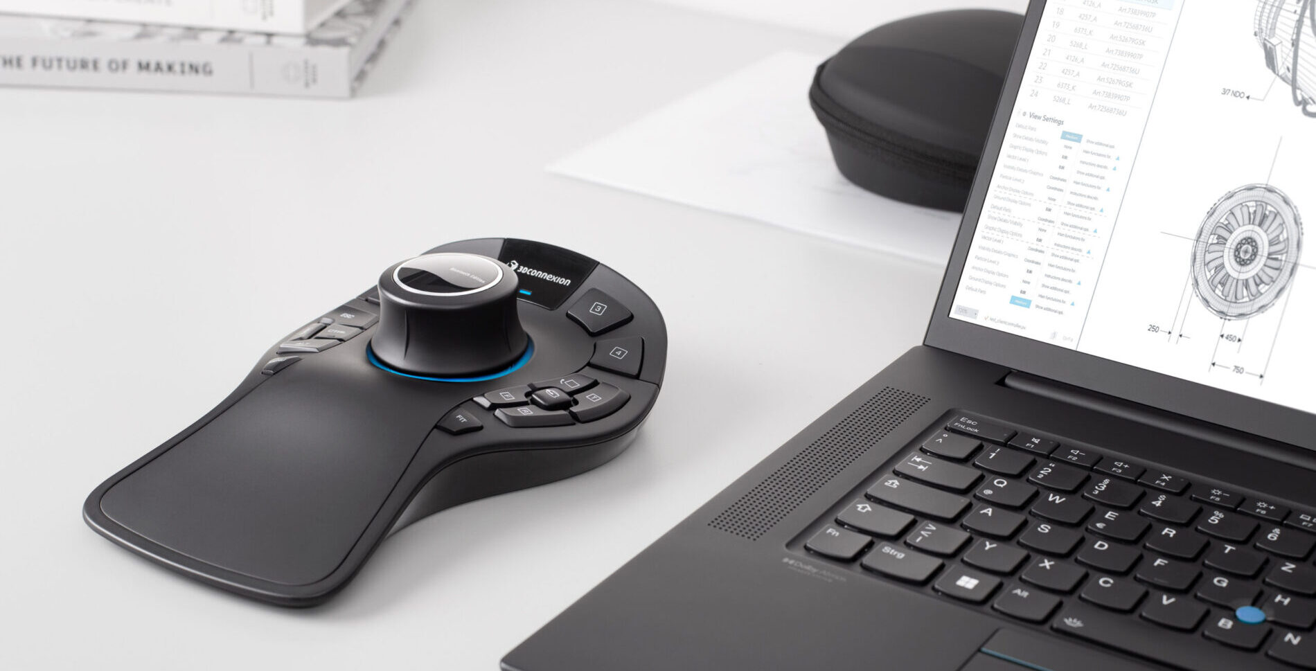 SpaceMouse Pro Wireless - Bluetooth Edition - Buy Now!