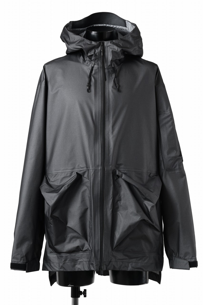 Y-3 Yohji Yamamoto OUTDOOR HOODIE JACKET / GORE-TEX RIPSTOP (BLACK