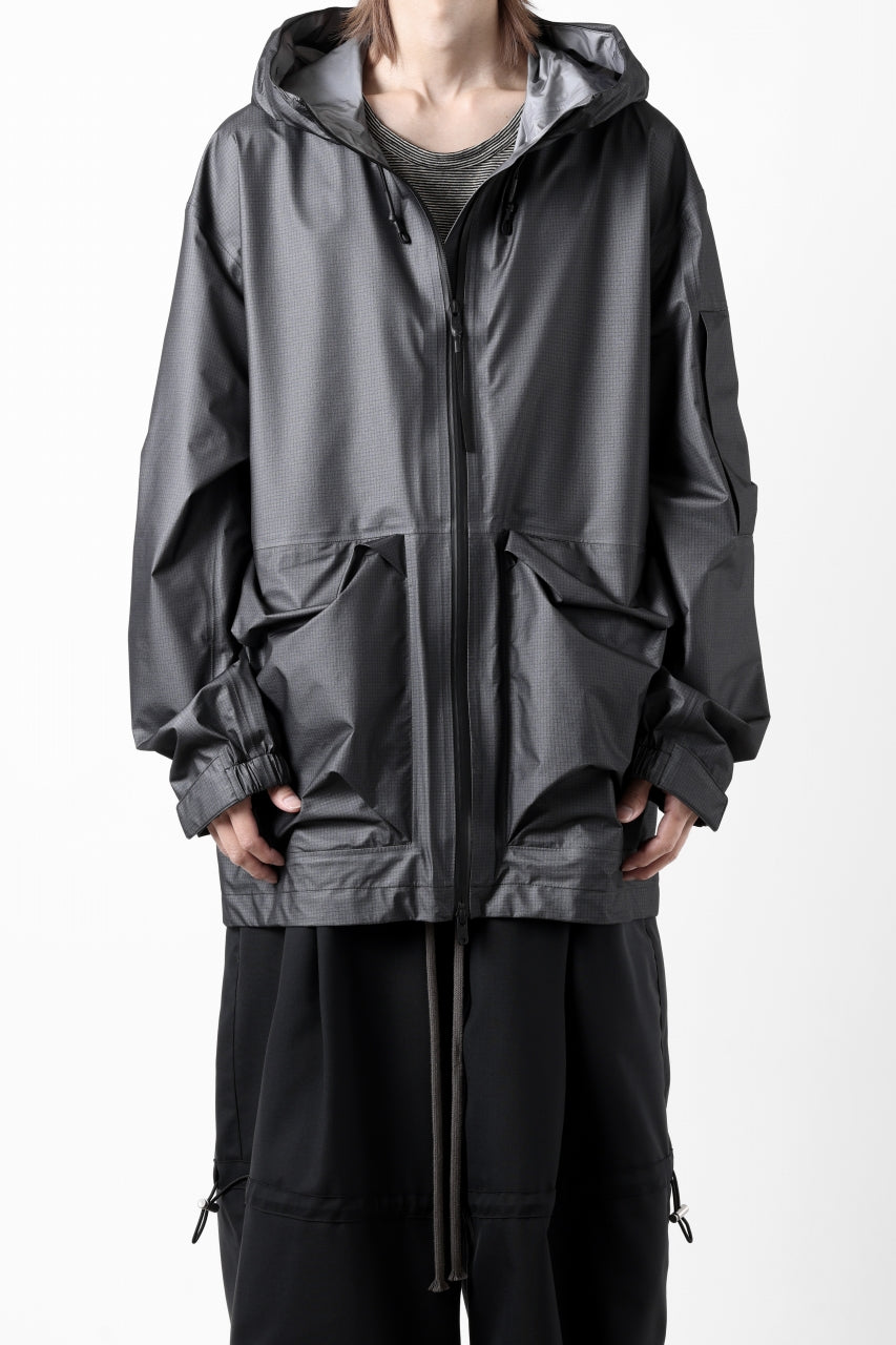 Y-3 Yohji Yamamoto OUTDOOR HOODIE JACKET / GORE-TEX RIPSTOP (BLACK