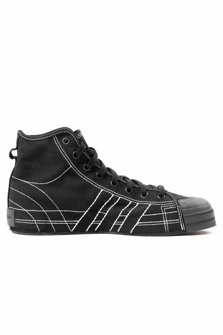 Y-3 Yohji Yamamoto NIZZA HIGH CUT SNEAKER (BLACK) – LOOM OSAKA