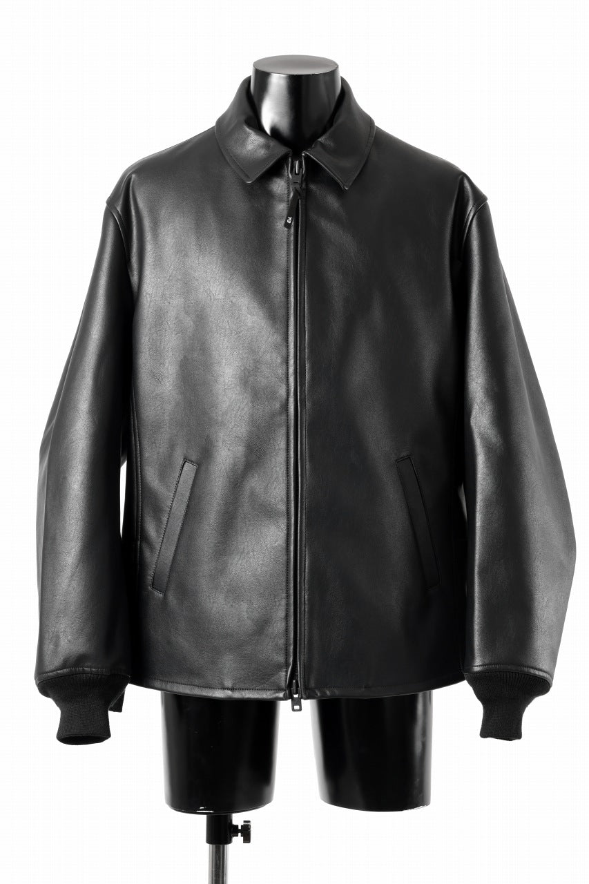 Y-3 Yohji Yamamoto PLEATHER CLASSIC JACKET (BLACK)の商品ページ