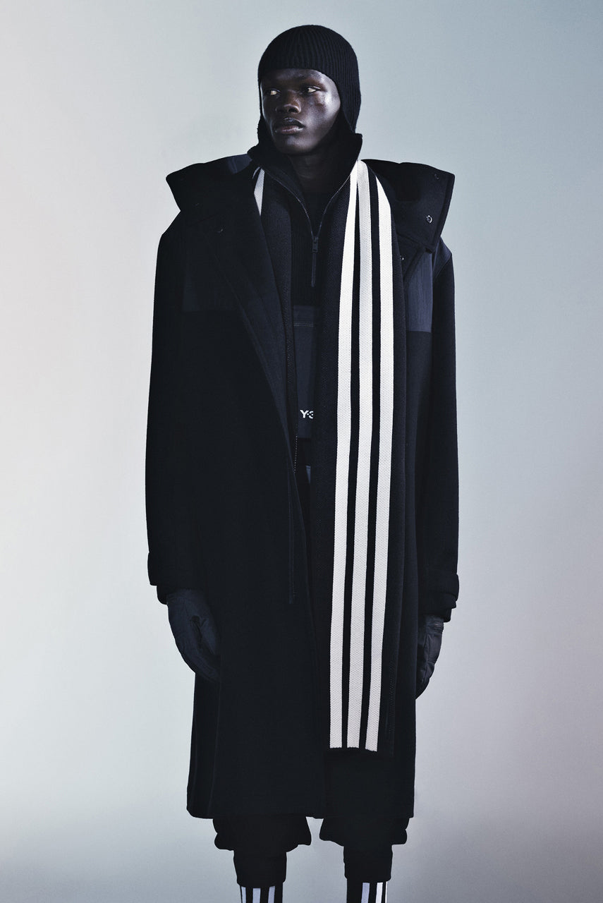 Y-3 Yohji Yamamoto 3 STRIPE SCARF (BLACK)の商品ページ | ワイスリー