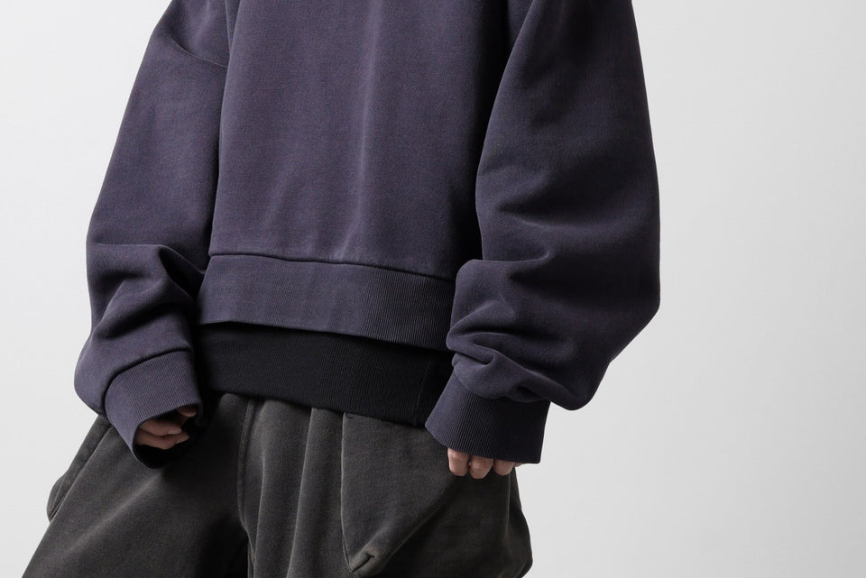 entire studios BOX CREW SWEAT PULLOVER (INK)の商品ページ