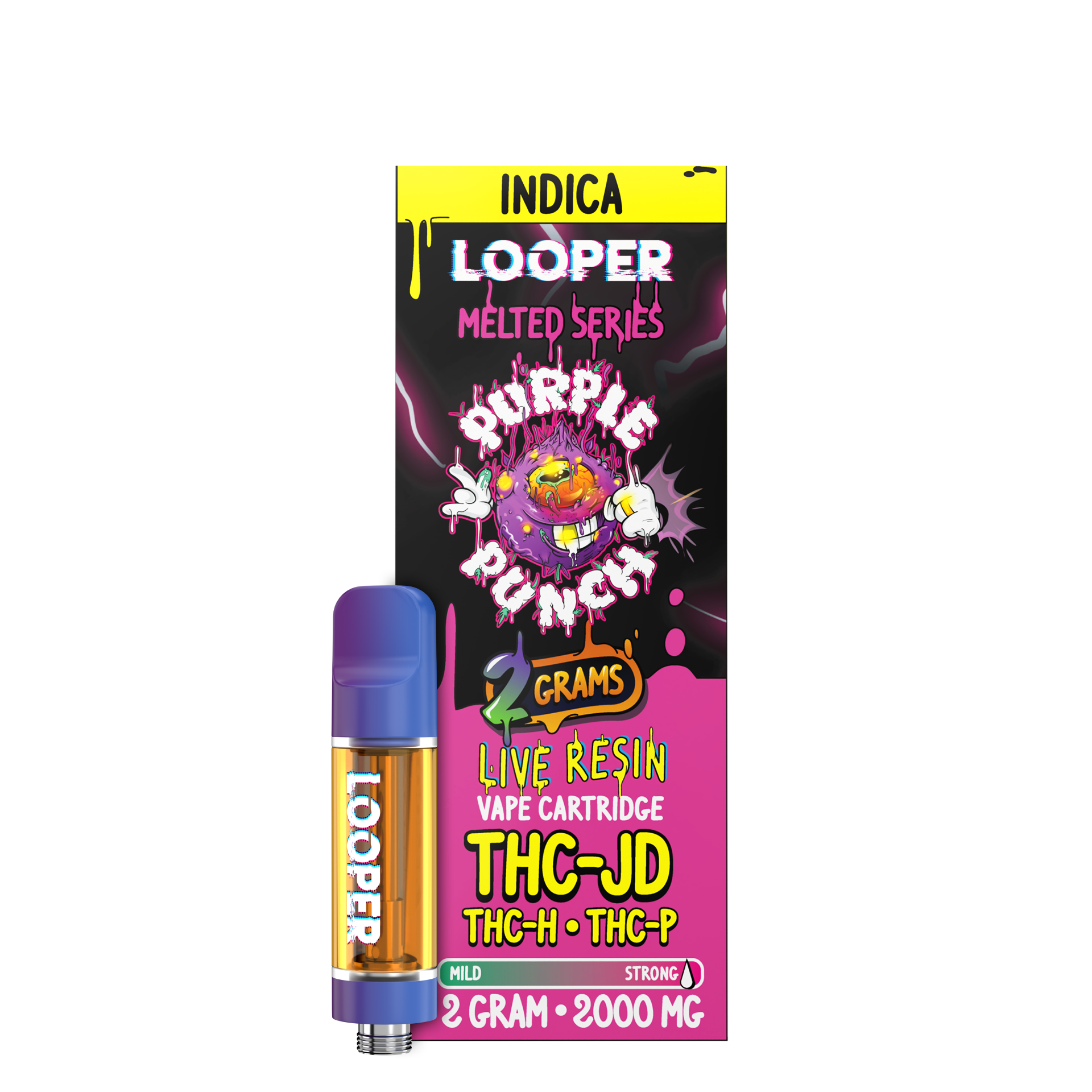 Purple Punch 2G Cartridge – Sweet Indica for Deep Relaxation