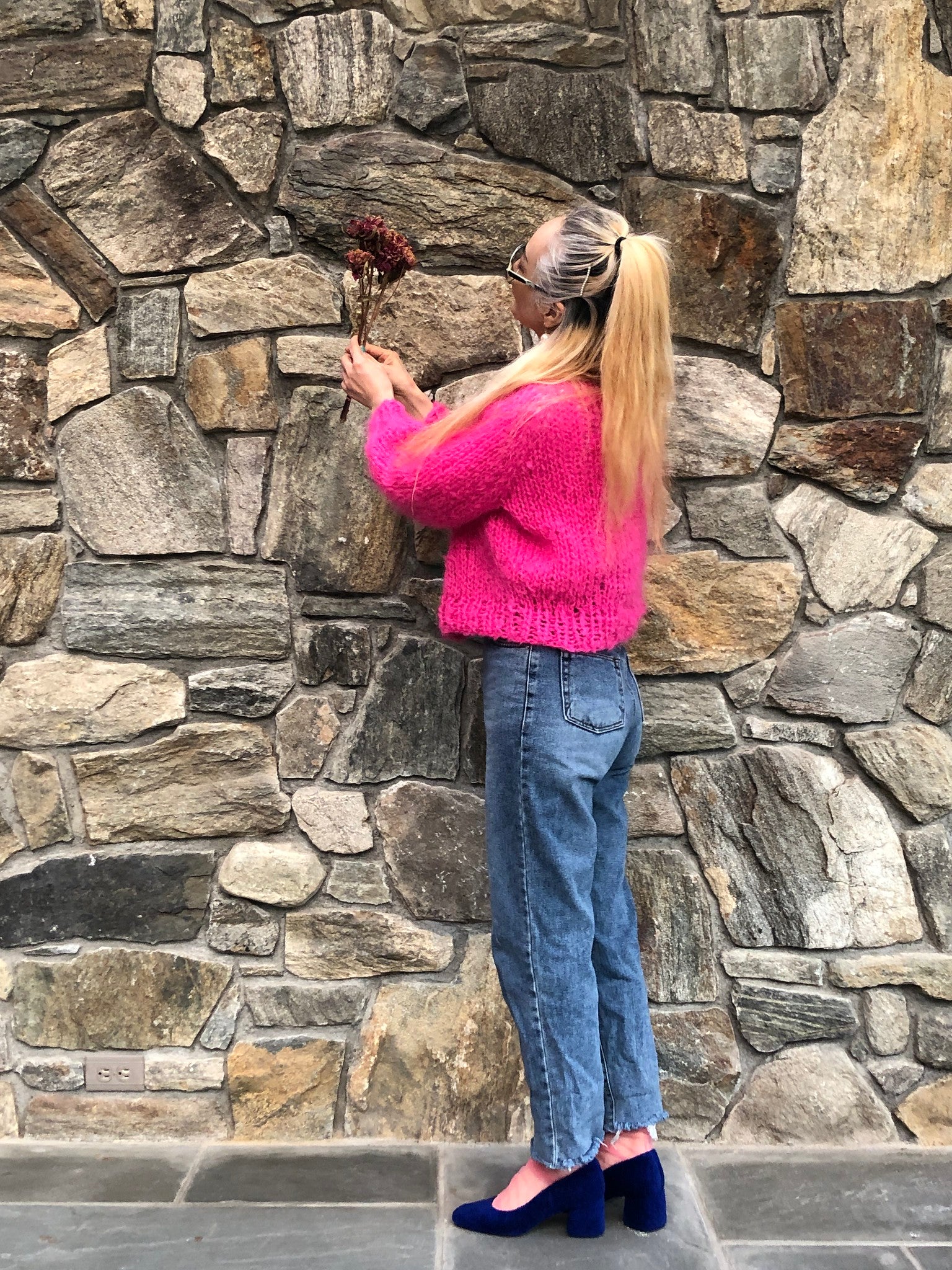 DIY Kit - Top-Down Sweater - Mohair So Soft – Loopy Mango