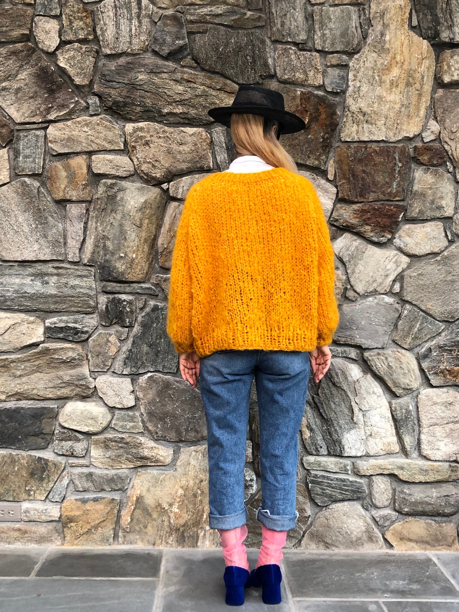 DIY Kit - Top-Down Sweater - Mohair So Soft – Loopy Mango