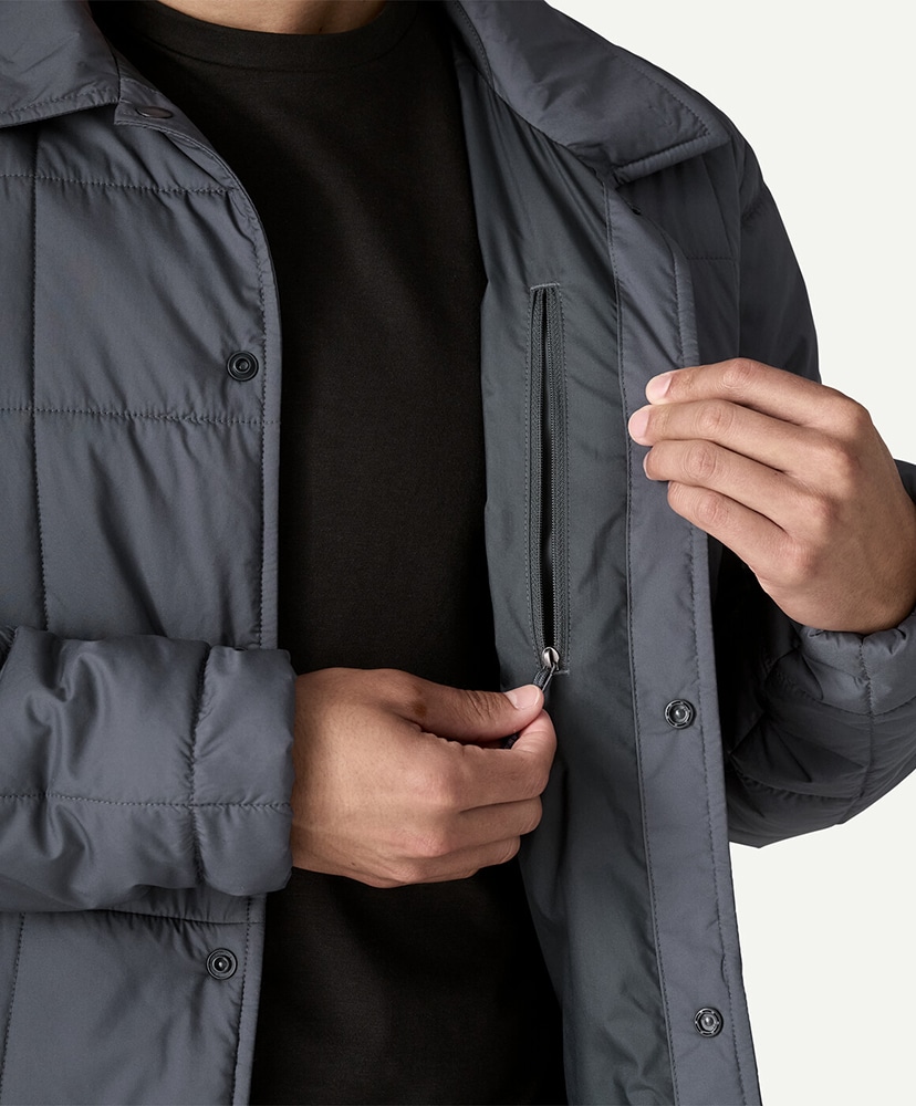 Men's Light Gust Shirt Jacket(L(MEN) SMDB/スモルダーブルー): Patagonia