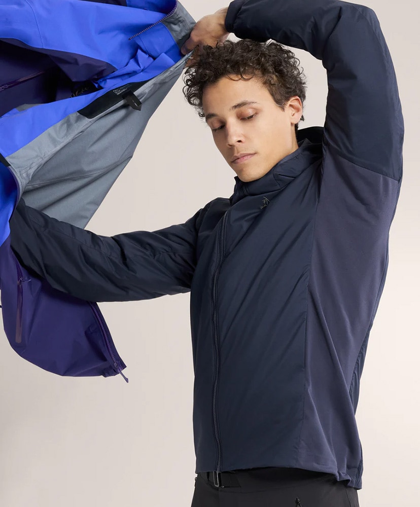 Atom Hoody M(L(MEN) Black Sapphire/ブラックサファイア): ARC'TERYX