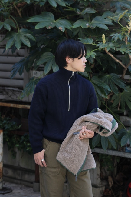 BATONER × LOFTMAN SP Signature Half Zip/ SP Signature Crew Zip