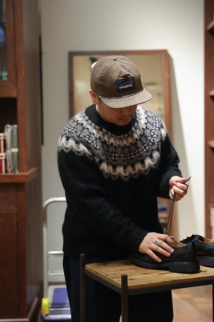 BATONER [Mohair Nordic Crew Neck]