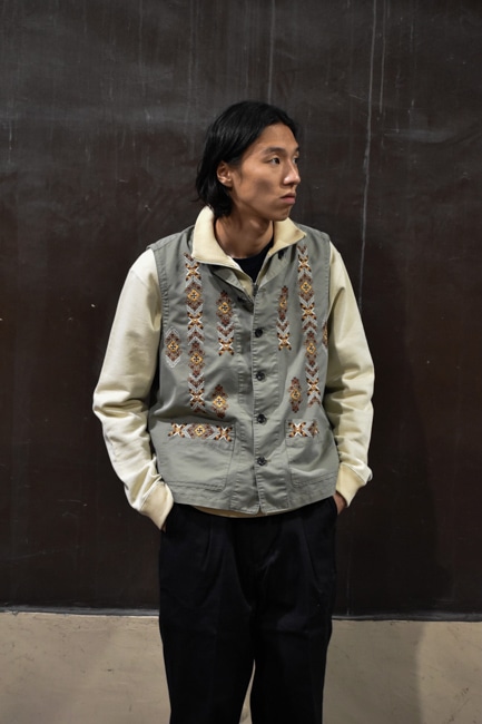 AUBERGE/オーベルジュ Pablo Folk [Vintage Khaki] 20250407