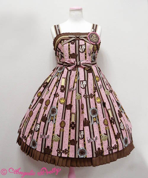 Chocolate Rosette JSK (2015) by Angelic Pretty