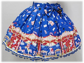 Star Night Theater Skirt by Angelic Pretty