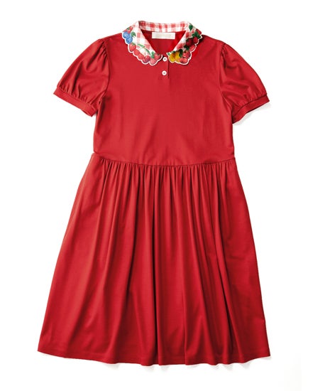 Fruit Picnic Decoupage Collar OP by Jane Marple