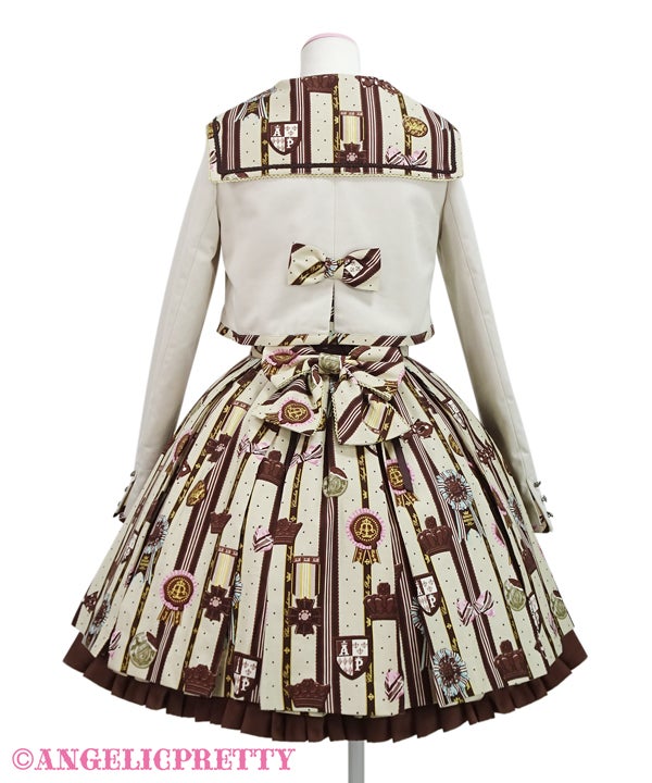 Chocolate Rosette School Set by Angelic Pretty